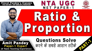 Ratio and Proportion Short Tricks, Concept/ 1 SHOT/ RAILWAY/ SC BANK | NTA NET JRF, UPSC, CTET.