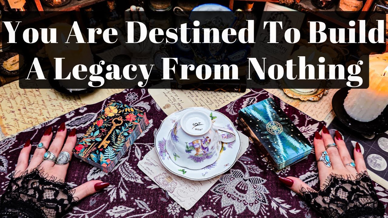 YOU WERE NEVER MEANT TO PLAY SMALL. YOU ARE DESTINED TO BUILD A LEGACY FROM NOTHING