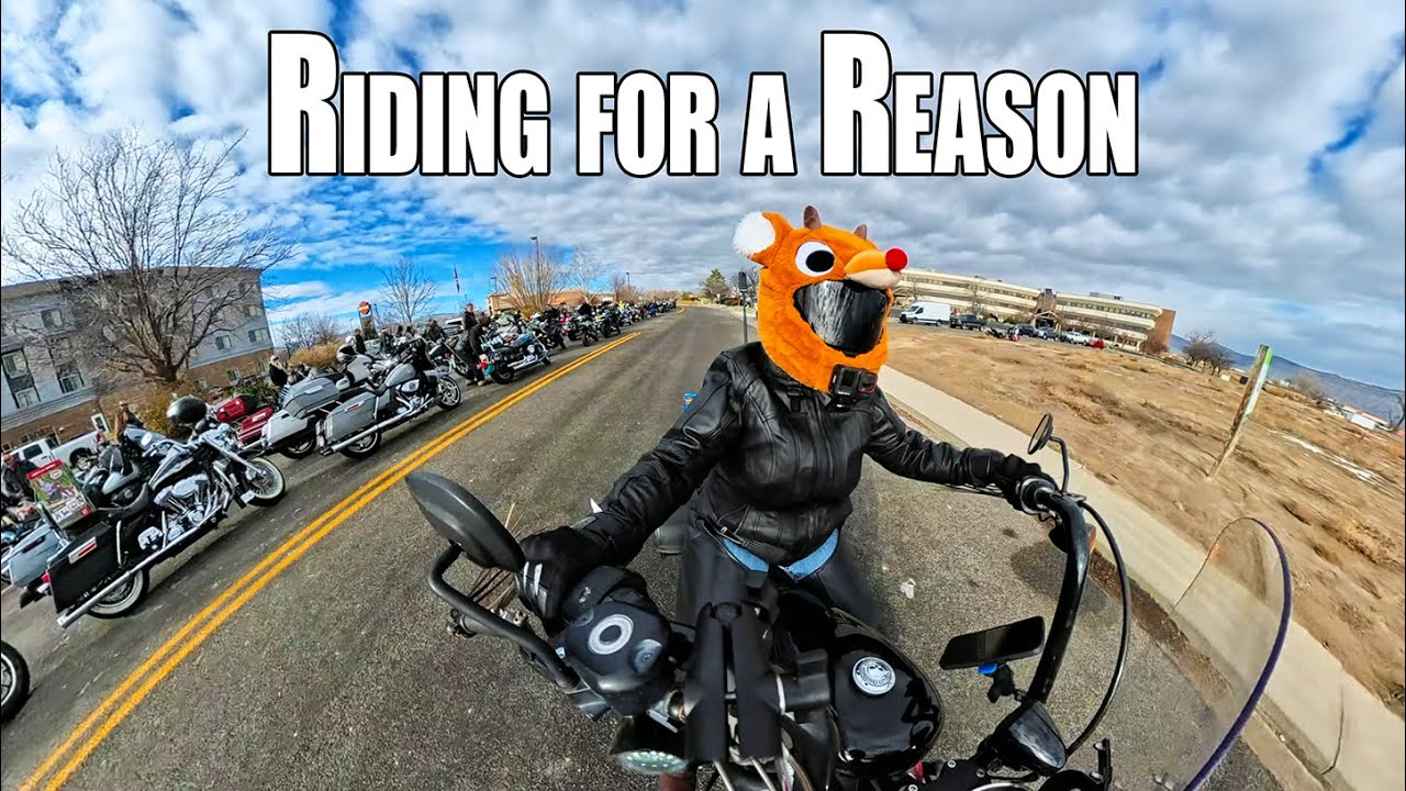 Сотни велосипедов, одна цель | Благотворительный мотопробег Grand Junction Toy Run 2025