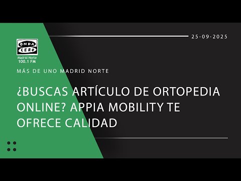 Buscas art&iacute;culo de ortopedia online  Appia Mobility te ofrece calidad