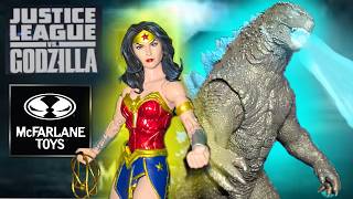 Wonder Woman vs Godzilla by McFarlane Toys Finally Unboxed for a Review!!