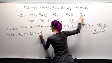 Mean, Median, Mode, Midrange and Range