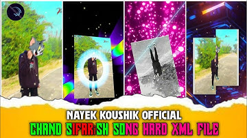 CHAND SIFARISH SONG || NEW TRENDING HARD XML FILE VIDEO || NAYEK KOUSHIK OFFICIAL 😘❤️