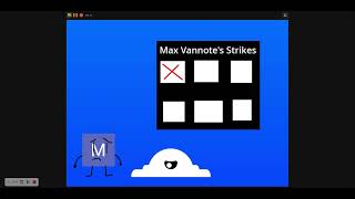 FIRST STRIKE FOR MAX VANNOTE!