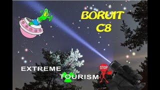 Мощный дальнобойный фонарь BORUIT C8