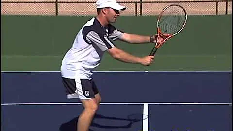 Pro Tennis Lessons - James Jensen - volley