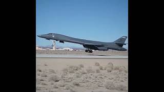 B-1 Lancer Takeoff Raw Power #bomber #military #airforce