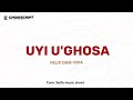 Uyi U'GHOSA (Edo hymn) solfa notation