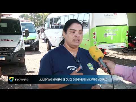 Aumenta o número de casos de dengue em Campo Mourão