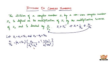 Division of Complex Numbers.