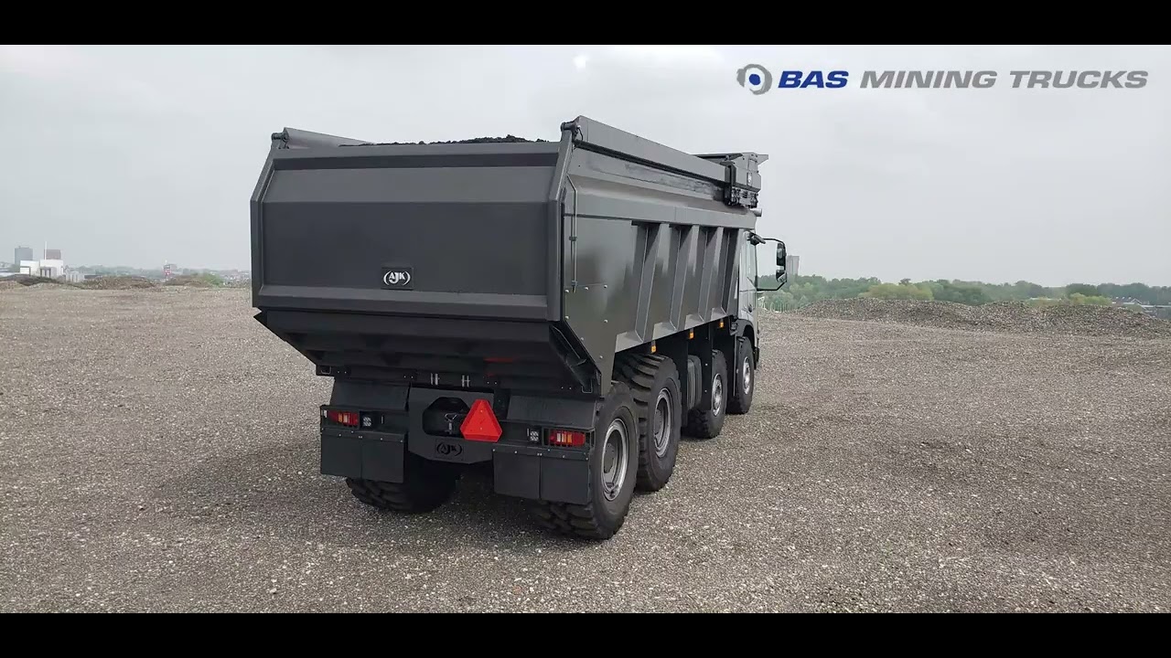 Terceiro Camião Mineiro BAS para a Harsco NL - BAS Mining Trucks