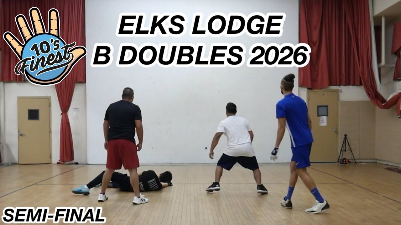Elks Lodge B Doubles 2026 | Semi-Final: Rob and Justin VS. Mario and Sergio