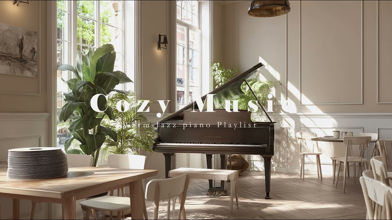 [📀Playlist] 봄날의 늦은 오후, 코지 카페ㅣ재즈 피아노 발라드 한 스푼