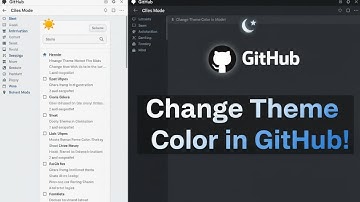 How to Change Theme Color in GitHub (Light, Dark & Custom Themes Tutorial)