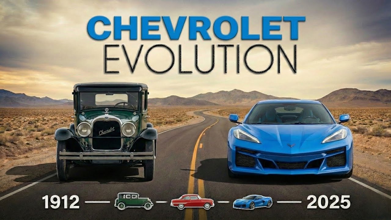 Chevrolet Evolution Timeline | From Vintage Icons to Modern Power