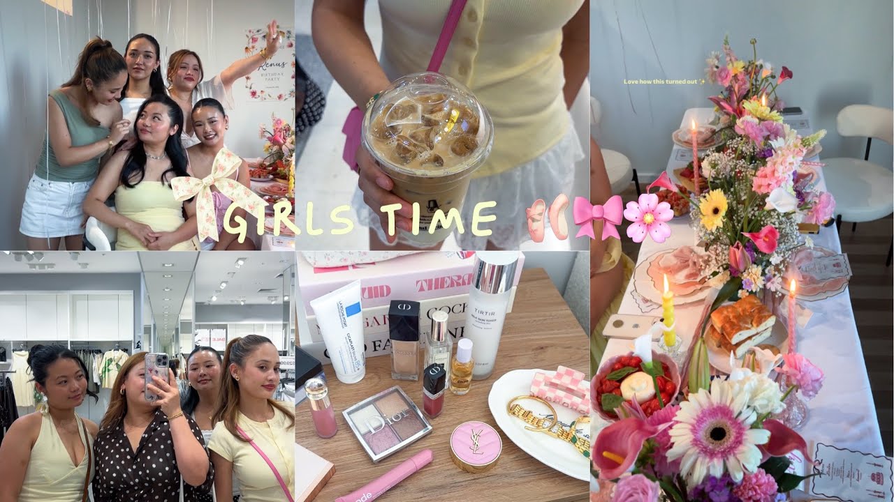 A glimpse into my life with my girlies 🌸🎀🩰|girls trip| sydney to canberra|