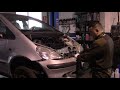 Mercedes A170 CDI W168 2004, замена сцепления, часть последняя clutch replacement