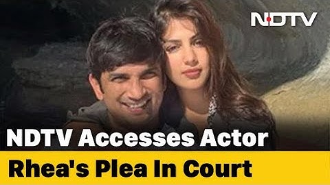 Was Living With Sushant Rajput, Left On June 8: Rhea Chakraborty To Court
