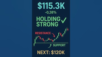 Bitcoin Holds $115K Consolidation Complete, $120K NEXT? #BTC #CryptoAnalysis #Trading #Shorts