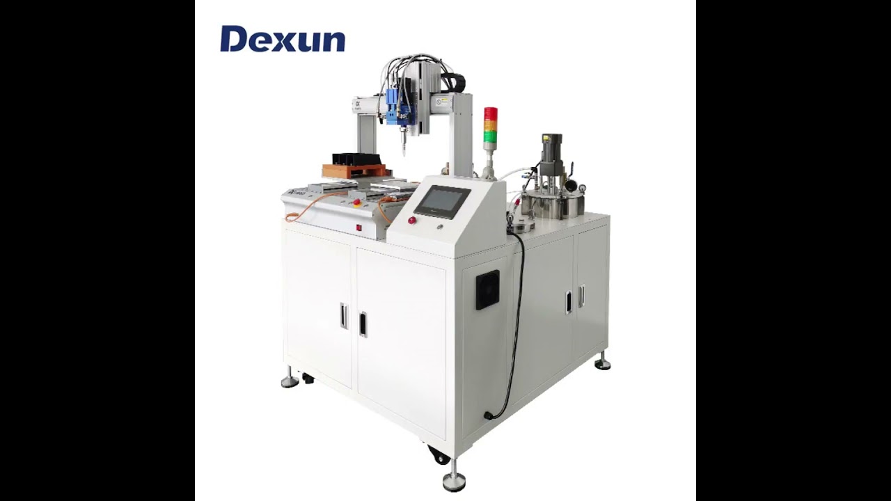 Dexun LED strip two-component glue filling machine