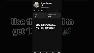 USE THIS SOUND 30 DAY CHALLENG!! #shorts