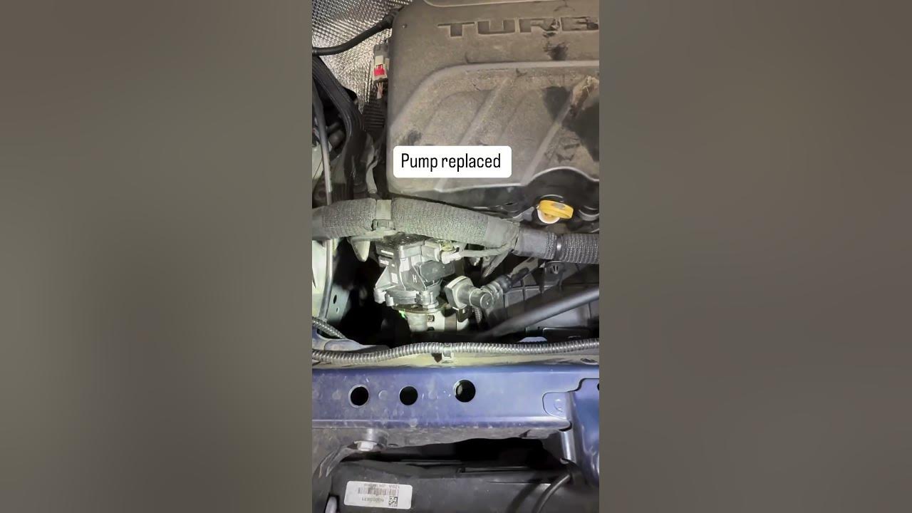 2021 chevy trailblazer 1 2l evap pump replacement p1467 