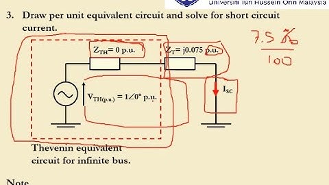 Polyphase Circuit (Topic 8b : Per Unit Analysis of 3-Phase Systems) - Part 2/3
