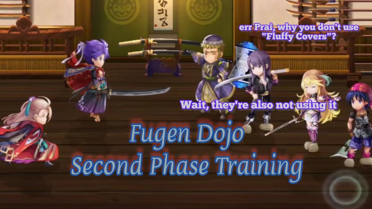 Another Eden [Global] - Shion, Shigure & Akane Boss Fight (Fugen Dojo Second Phase Training)