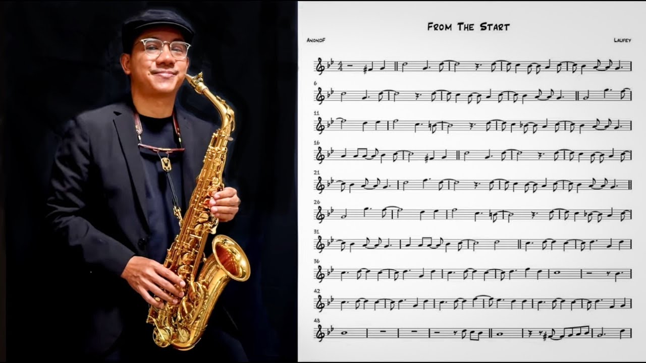 From The Start (easy solo) for saxophone