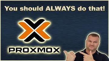 5 things to do after Proxmox installation