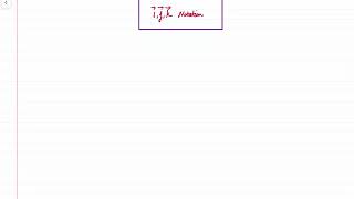 Labtube-(Elementary Linear Algebra)-i,j,k Notation