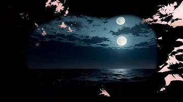 AI Embedded 3D Fractal - Black Glass Ocean V.9