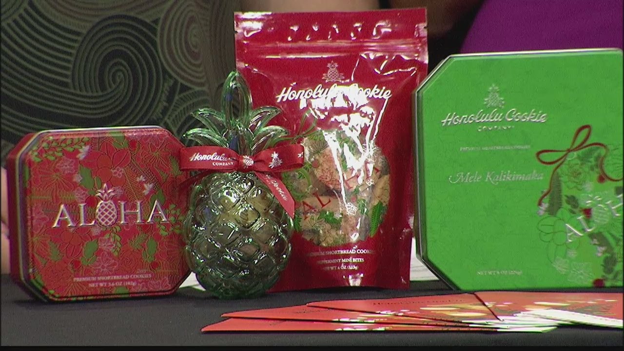 Honolulu Cookie Company Christmas Gifts Ideas YouTube