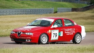 Alfa Romeo Championship Silverstone National Circuit 6/4/14 Race 1 Car 79 Dave Messenger Rear Camera