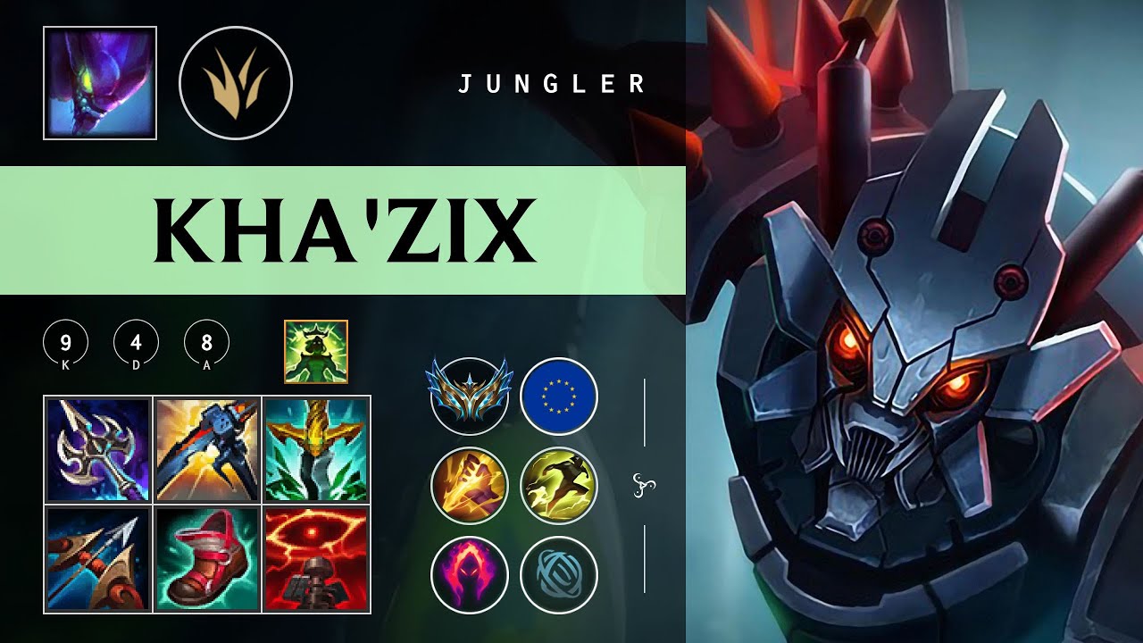Kha'Zix Jungle vs Zed - EUW Challenger Patch 26.01