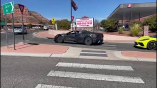 C8 Corvette Z06 Prototype with Exhaust Note