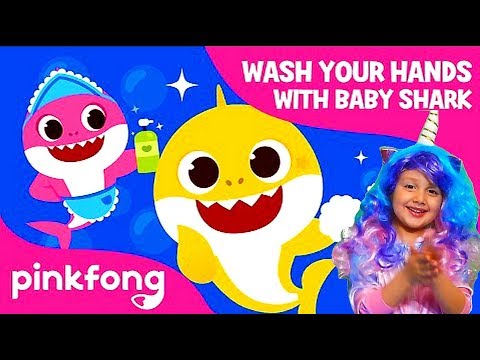 Wash Your Hands with Baby Shark | Baby Shark Hand Wash Challenge #BabySharkHandWashChallenge
