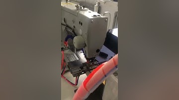 Automatic webbing tail folding and binding sewing machine