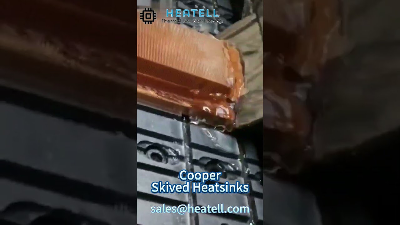 Cooper Skived Heatsinks | Heatell