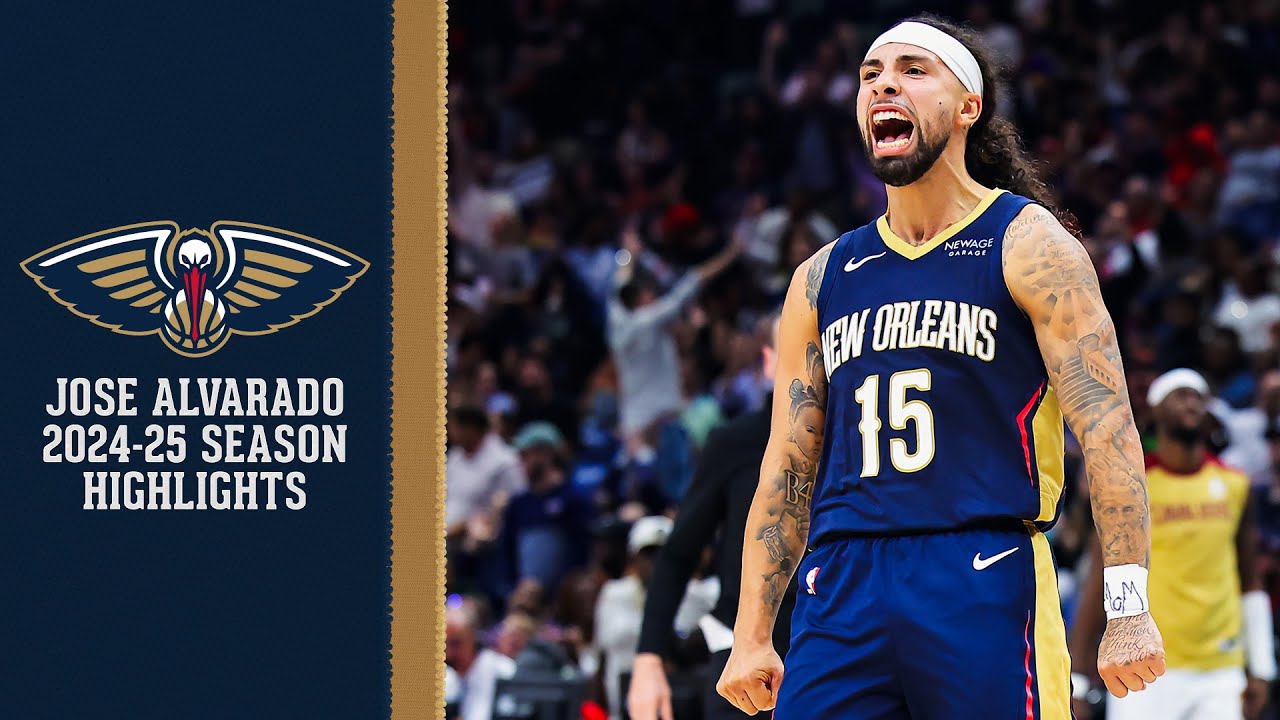 Jose Alvarado 2024-25 NBA Season Highlights | New Orleans Pelicans