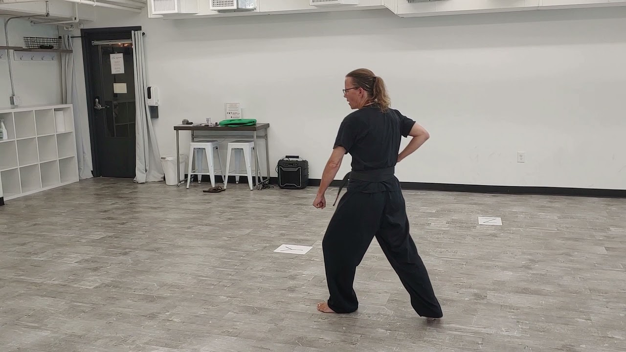 Yellow Belt Kata Taikyoku Shodan Step by Step with Demonstration YouTube