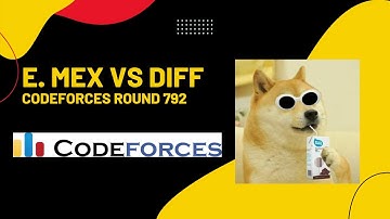 E.  MEX vs DIFF Codeforces Solution || Codeforces round 792 || Codeforces Hindi