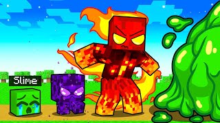 Evolving as a SLIME in Minecraft!