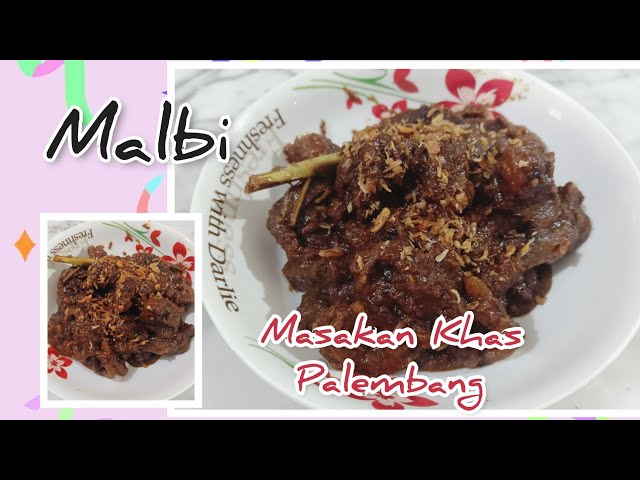 Malbi Daging Sapi Masakan Khas Palembang Asli Litetube