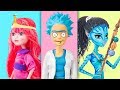Cartoon Characters Doll Version / 6 Clever Barbie Hacks And Crafts