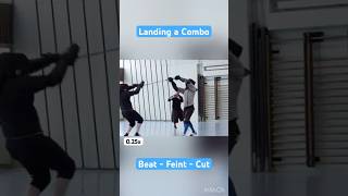 HEMA: Clean Attack Combination #hema #martialarts