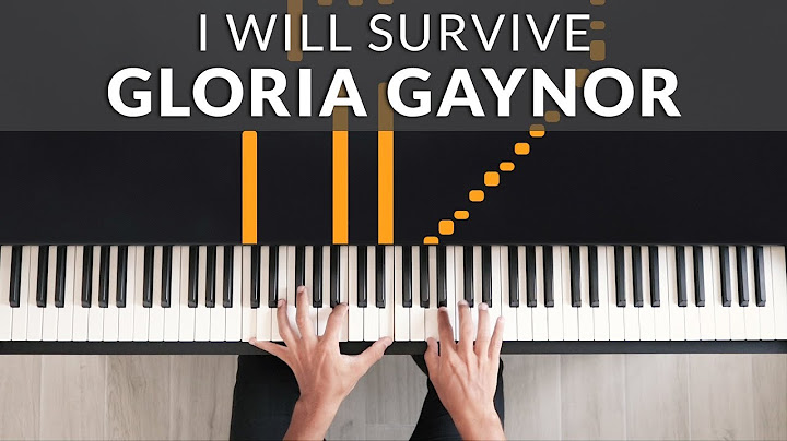 I Will Survive Piano version - Piano performance video thumbnail