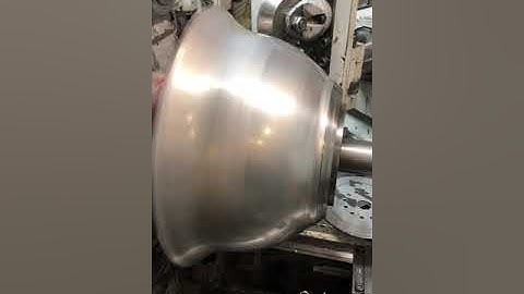 CNC Metal Spinning - Lamp Shade