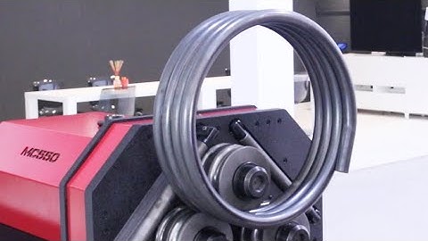 TUTORIAL: PERFORMANCE OF THE SECTION AND PIPE BENDING MACHINE NARGESA MC550 | FEATURES AND TIPS.