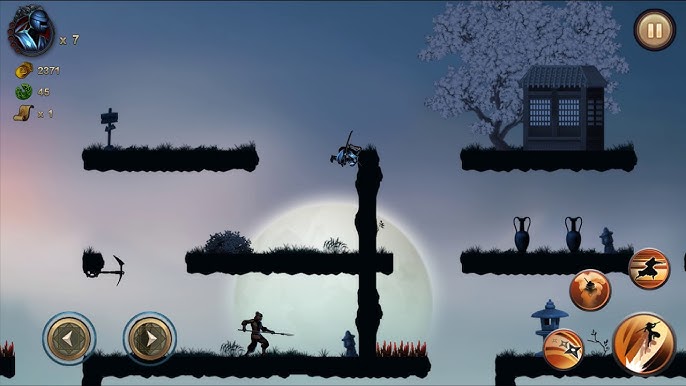 shadow runner ninja level 6 gameplay [ANDROID] 